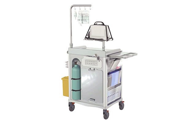 RTELB Series Emergency Trolley - Rife Medical Furniture