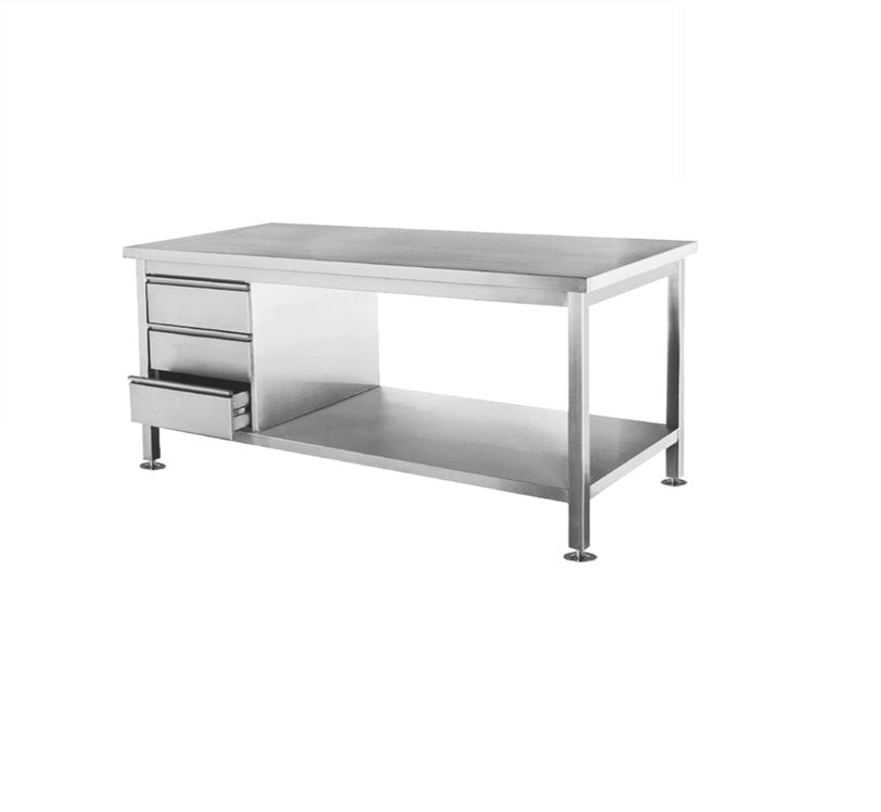 SS Packing Table - Rife Medical Furniture