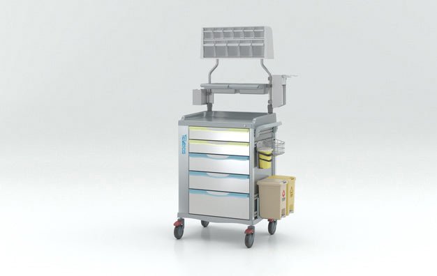 RTELB Series Anesthesia Trolley - Rife Medical Furniture