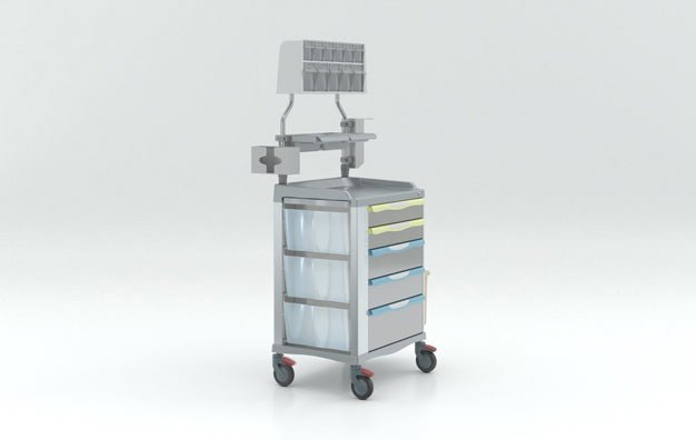 RTELB Series Anesthesia Trolley - Rife Medical Furniture