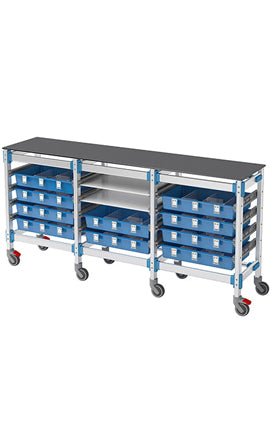 Workstaion Trolley B - Rife Medical Furniture