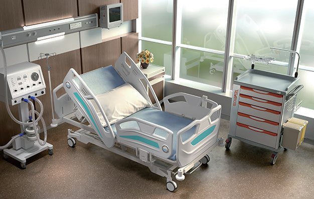 RTELB Series Emergency Trolley - Rife Medical Furniture