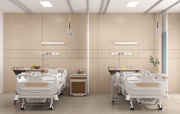 SPECTRA - MT Manual Bed (Three Functions Manual) - Rife Medical Furniture