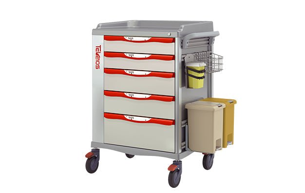 RTELB Series Medicine Trolley - Rife Medical Furniture