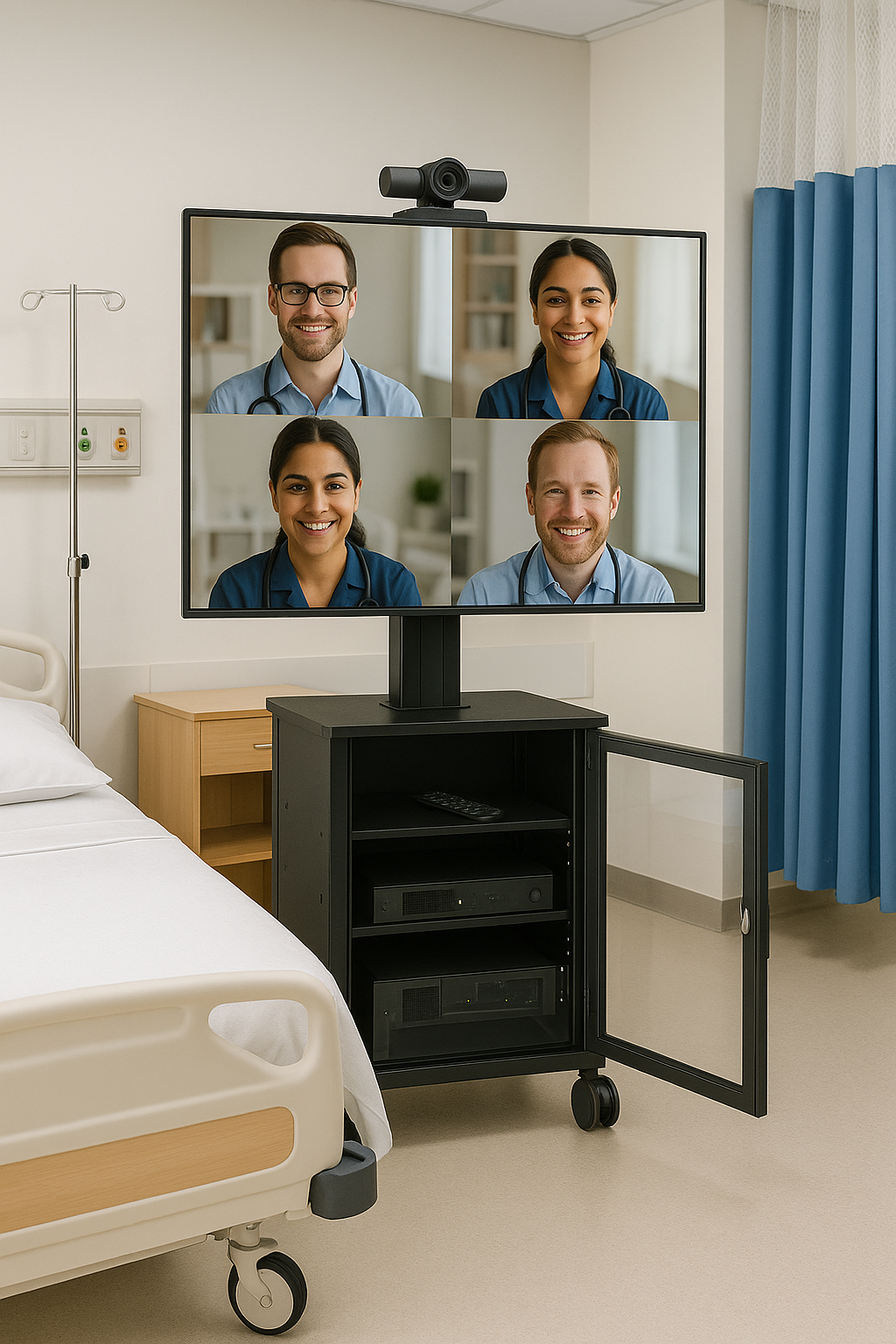 Rife Mobile Telehealth Workstation