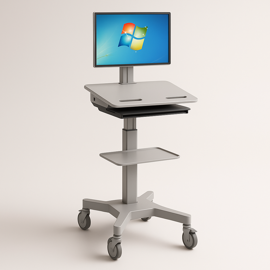 Mobile Medical Workstation – All-in-One Healthcare Cart Solution