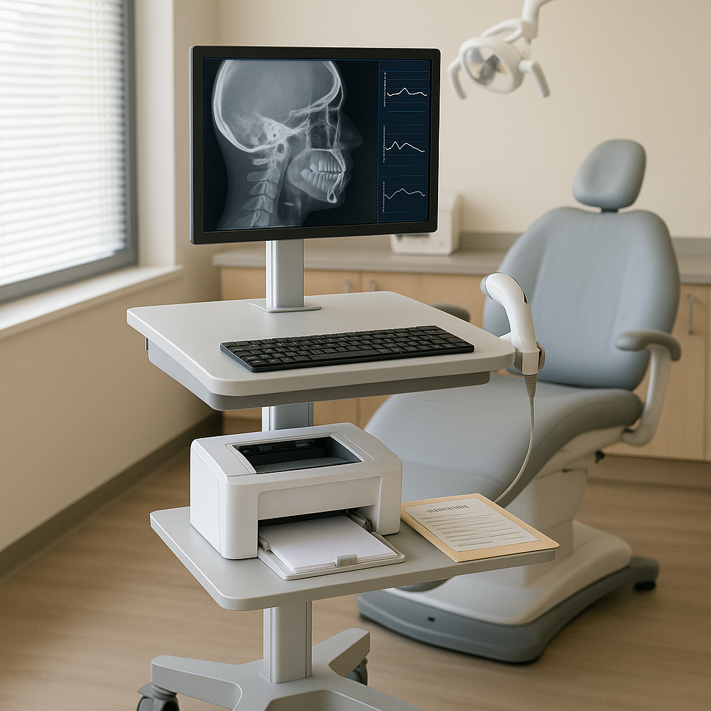 Mobile Medical Workstation – All-in-One Healthcare Cart Solution