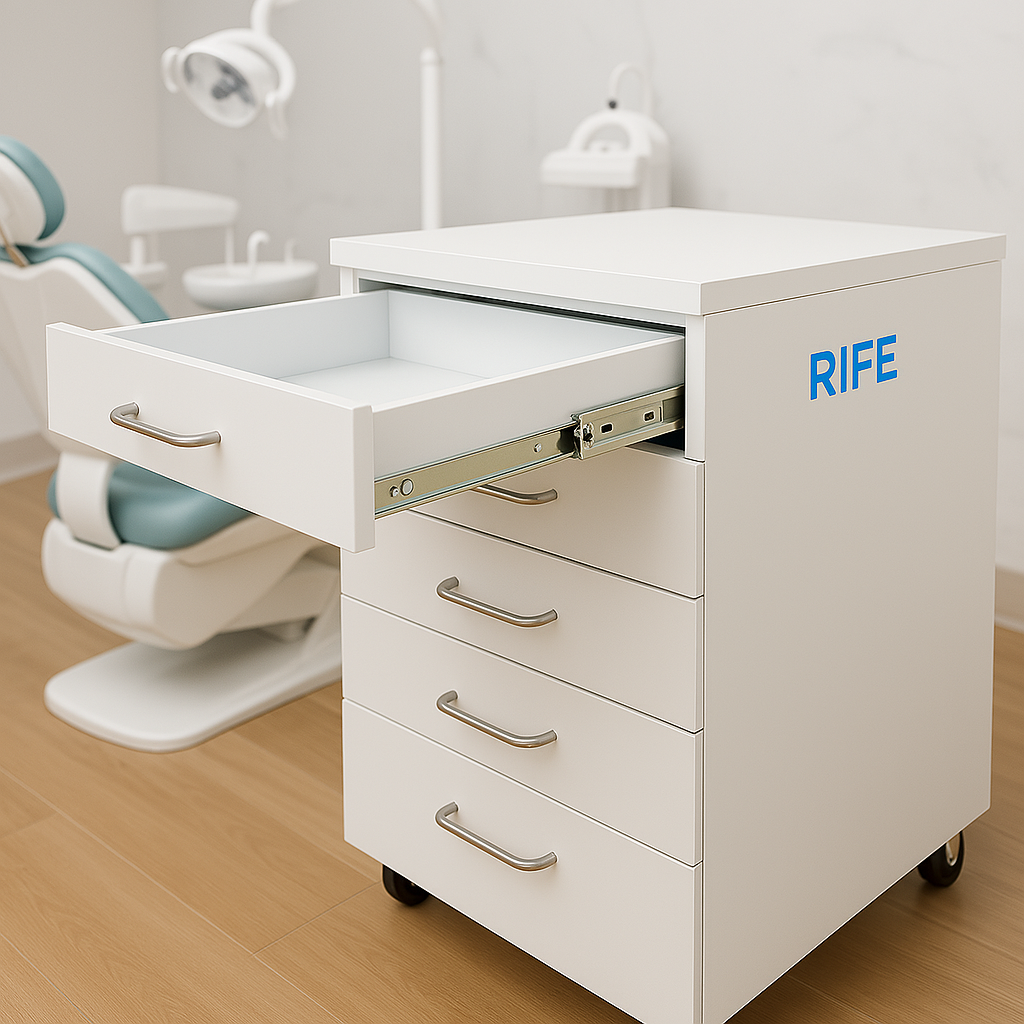 Dental Cabinet Trolley For Instrument Storage Surgery with 5 Drawers