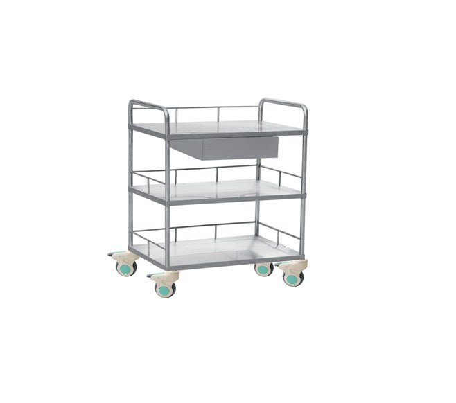 SS Equipment Trolley A - Rife Medical Furniture