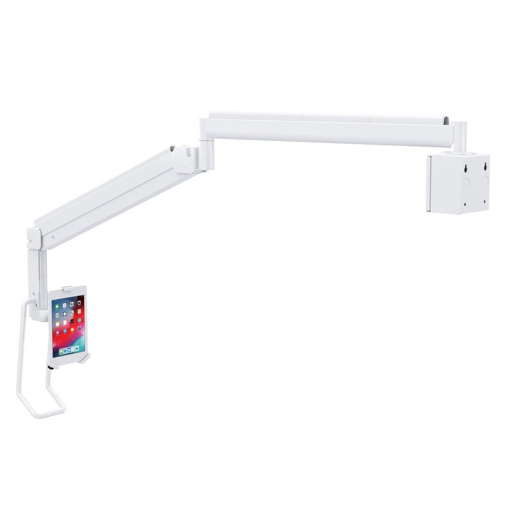 RA 963AA Hospital Tablet Arm with Wall Mount | Medical Monitor Stand - Rife Medical Furniture