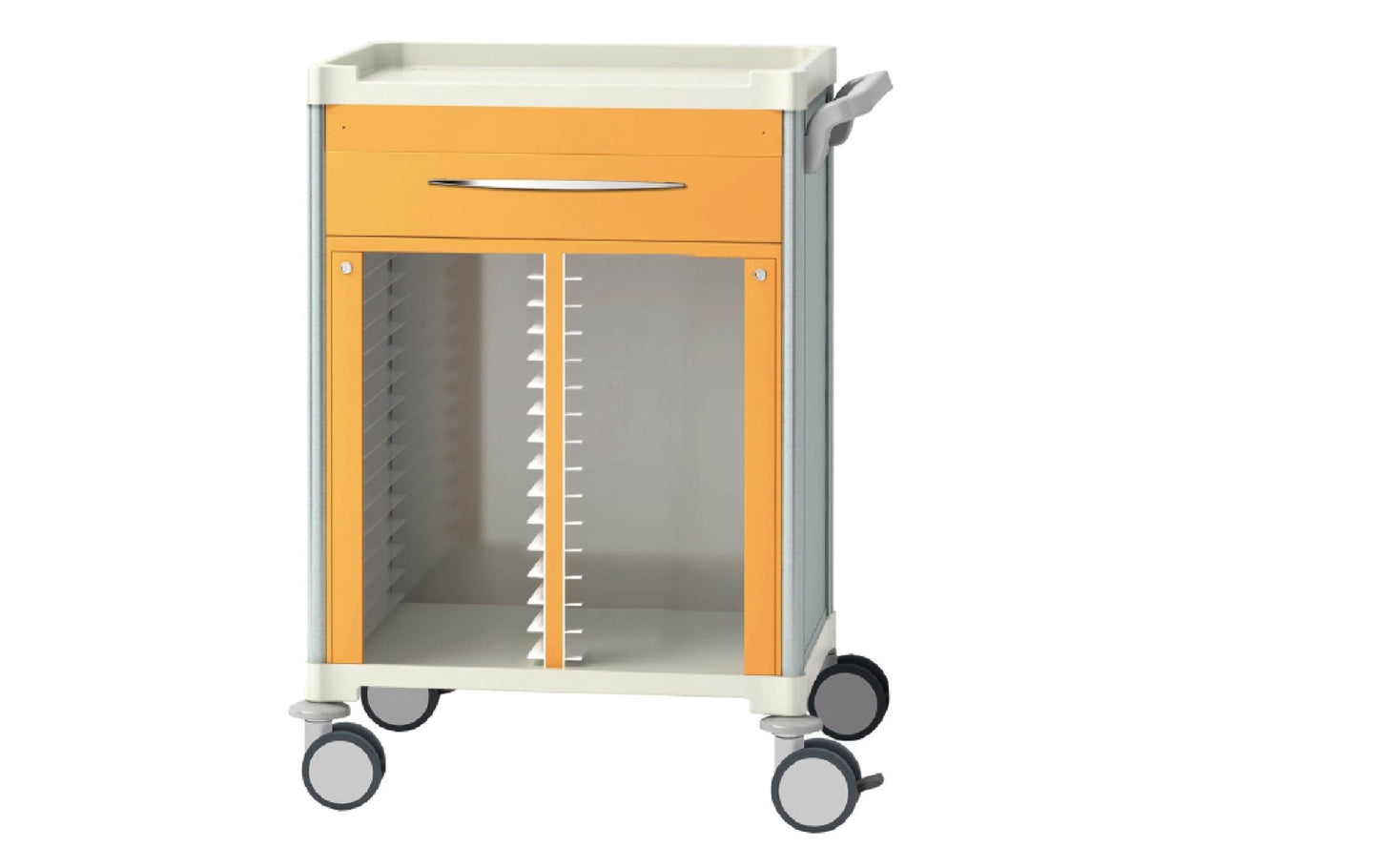 MAGIC BOX SERIES Medical Record Trolley - Rife Medical Furniture