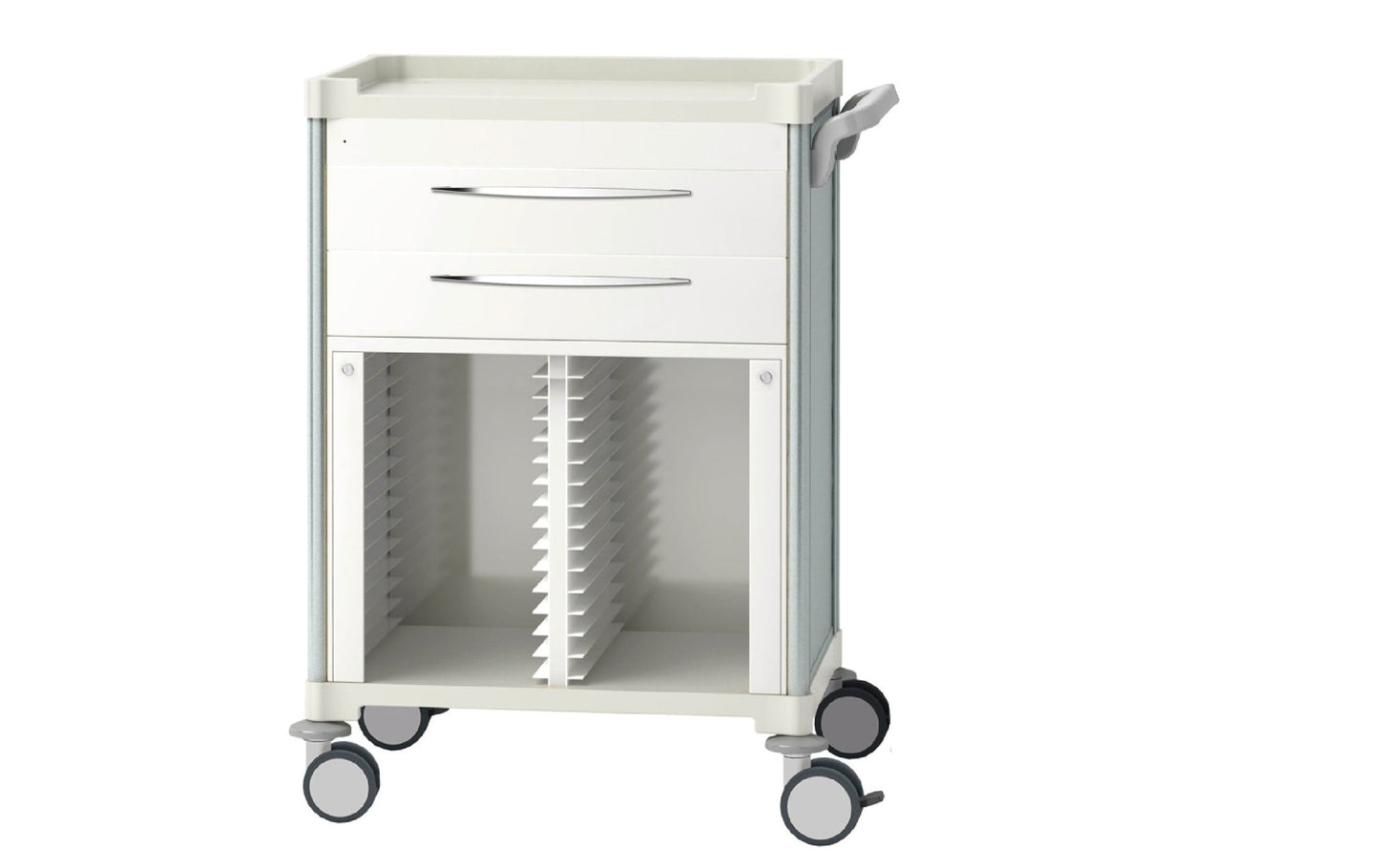 MAGIC BOX SERIES Medical Record Trolley - Rife Medical Furniture