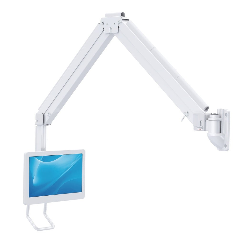 RA Medical Wall - Mounted Arm with Dual Gas Spring System – Adjustable & Sturdy - Rife Medical Furniture