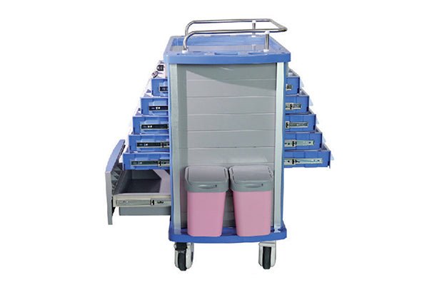 Medicine Trolley RMEFY204A - Rife Medical Furniture