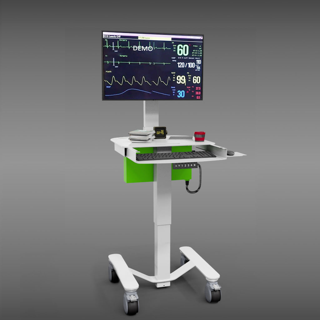 MHS2 Vital Signs Monitoring Cart