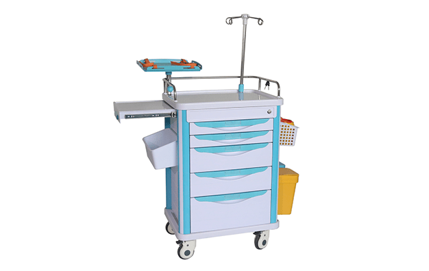Emergency Trolley RMEQJ204B - Rife Medical Furniture