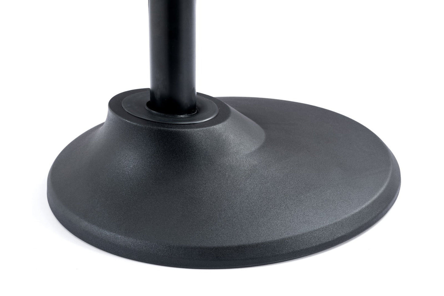 Ergonomic Height Adjustable Portable Active Stool with Self - Return Function, 15° Tilting & Stable Nylon Base, Black (RS08) - Rife Medical Furniture