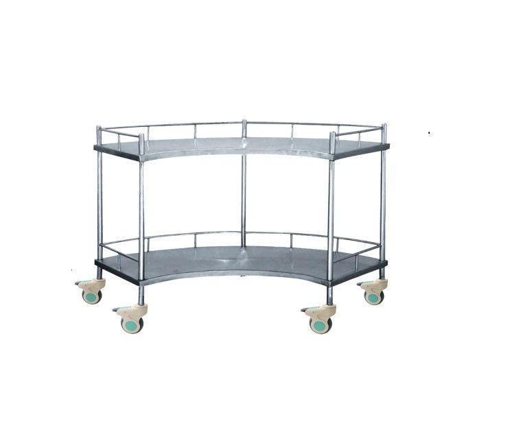 SS Fan - Shape Packing Table - Rife Medical Furniture