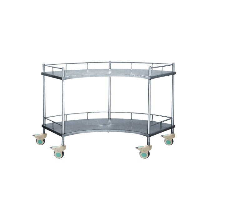 SS Fan - Shape Packing Table - Rife Medical Furniture