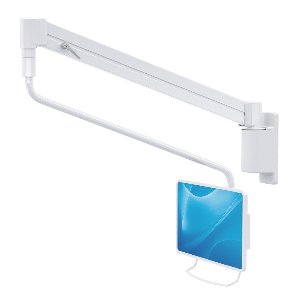 Rife RA Tablet PC Slim Arm with Wall Mounting – VESA Compatible - Rife Medical Furniture