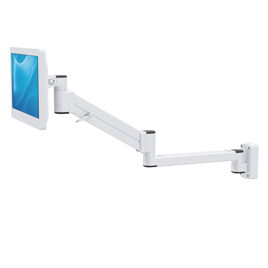 RA 371AA Wall - Mounted Gas Spring Monitor Arm for Healthcare - Rife Medical Furniture
