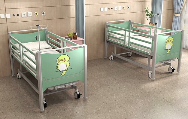 RECITE Care Pediatrics Two Functions Manual Bed - Rife Medical Furniture