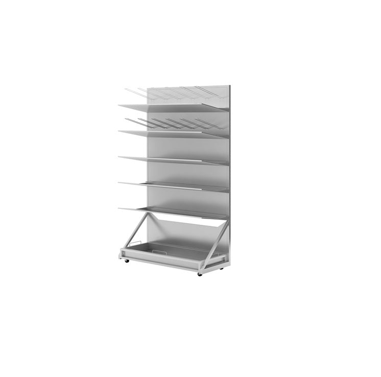 SS Bed Pan Shelf - Rife Medical Furniture