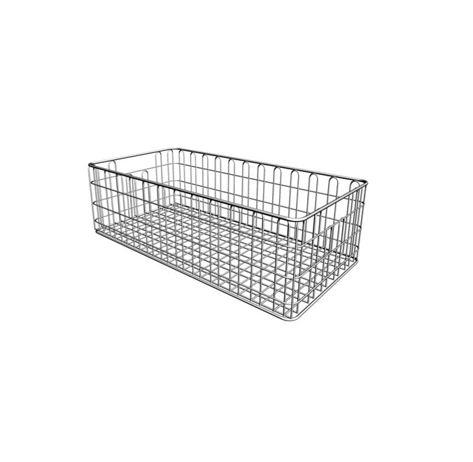 SS Wire Basket A/B - Rife Medical Furniture