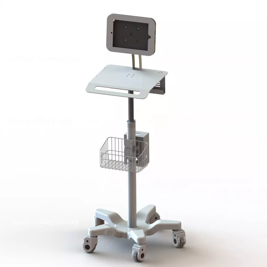 Medical tablet cart hospital clinic workstation