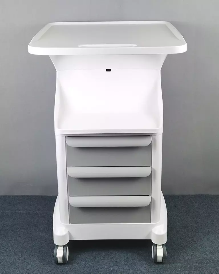 Mobile Trolley Cart Ultrasound Imaging Scanner Hospital Storage Dental