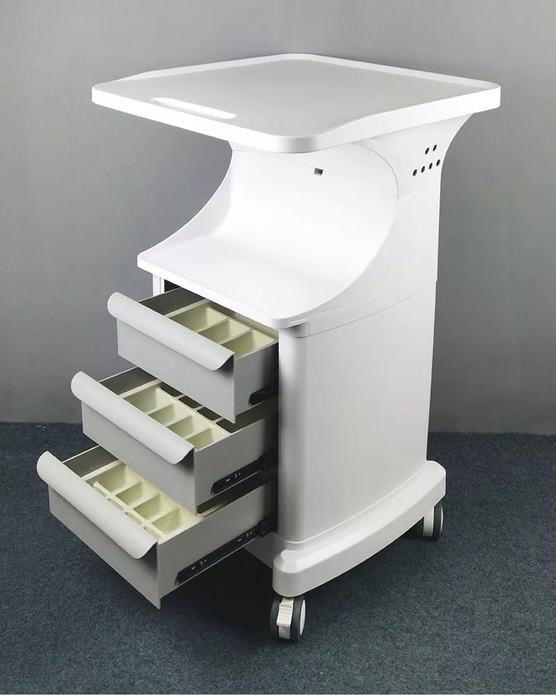 Mobile Trolley Cart Ultrasound Imaging Scanner Hospital Storage Dental