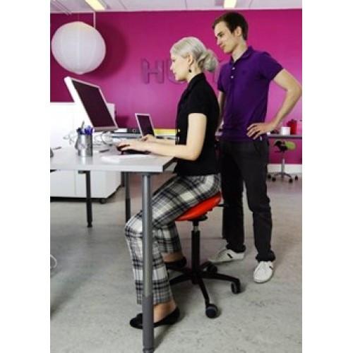 Salli Chin with Salli Back Stretch Support, Black - Rife Medical Furniture
