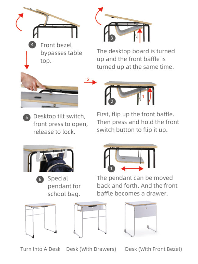 ART TABLE/WRITING RACK Rf-KS-01011