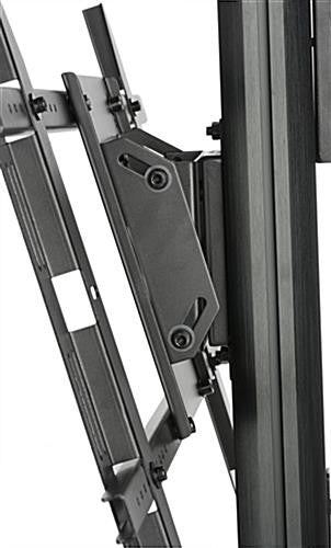 2 or Dual TV Cart Vertical Mounting for Advertsing or Conference RKDV
