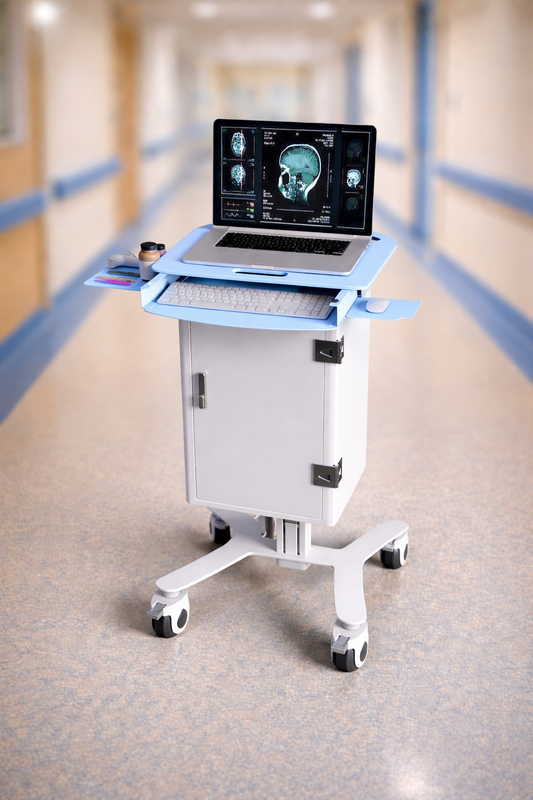 Secure Mobile Computer Carts for Hospitals: Protecting Patient Data on the Move