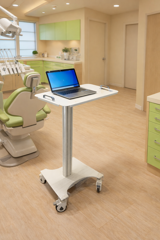 Improving Clinical Efficiency: The Role of Compact Laptop Carts in Chairside Consultations