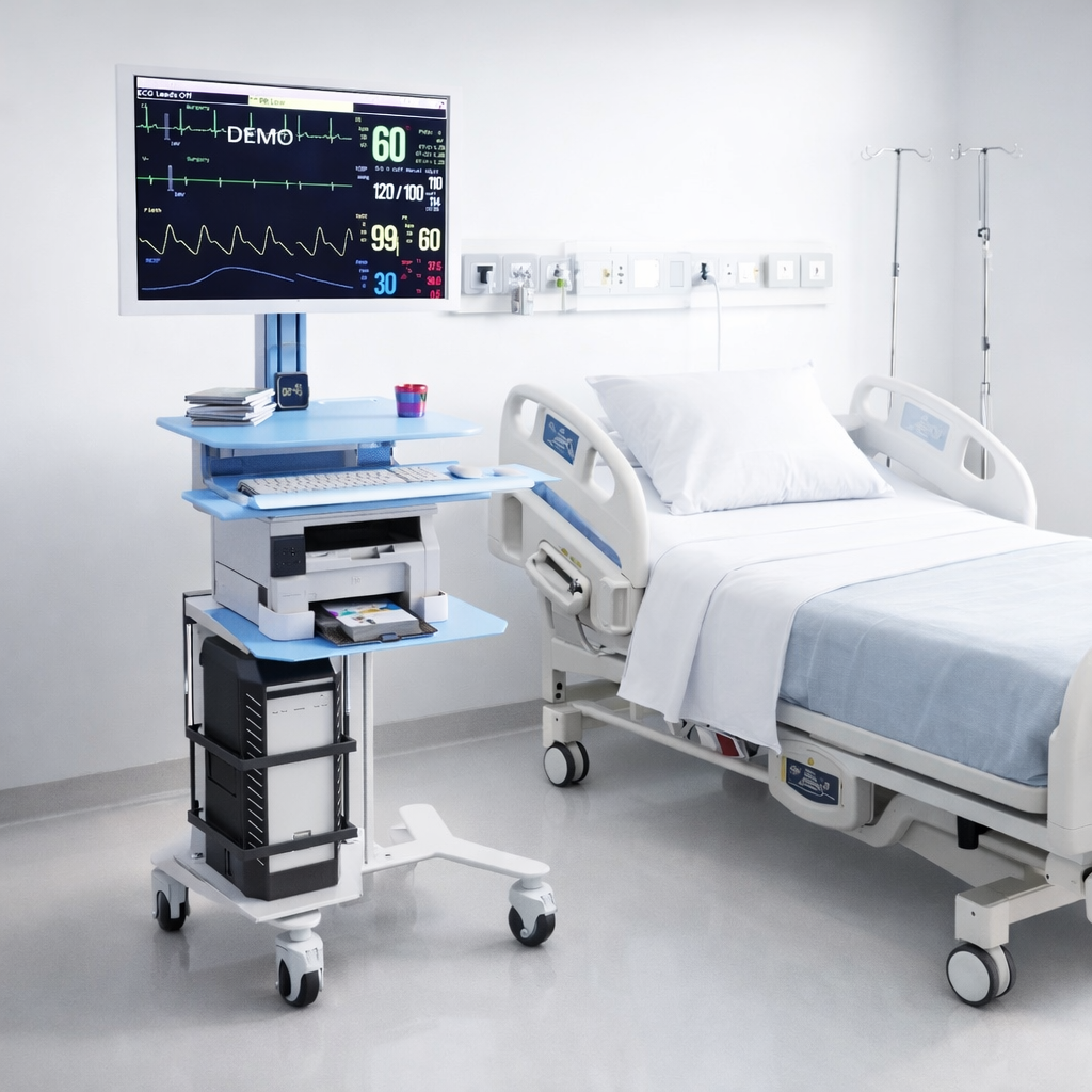 Enhancing Patient Care in Critical Environments: The Role of Monitoring Carts