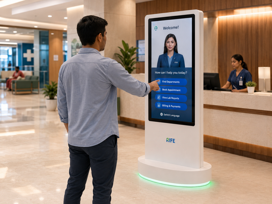 Multilingual AI Kiosks: Breaking Language Barriers in Hospital Reception