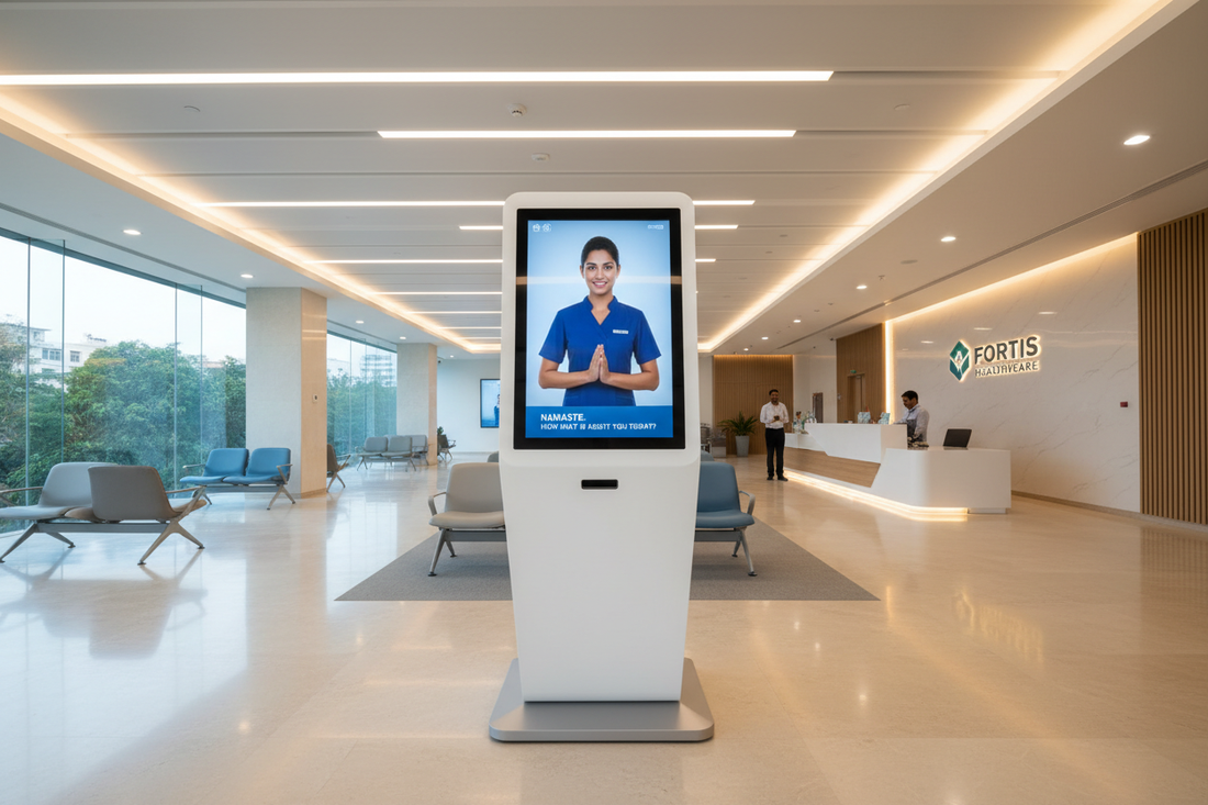 AI Avatar Kiosks for Hospitals: The Future of Patient Check-In and Front-Desk Automation