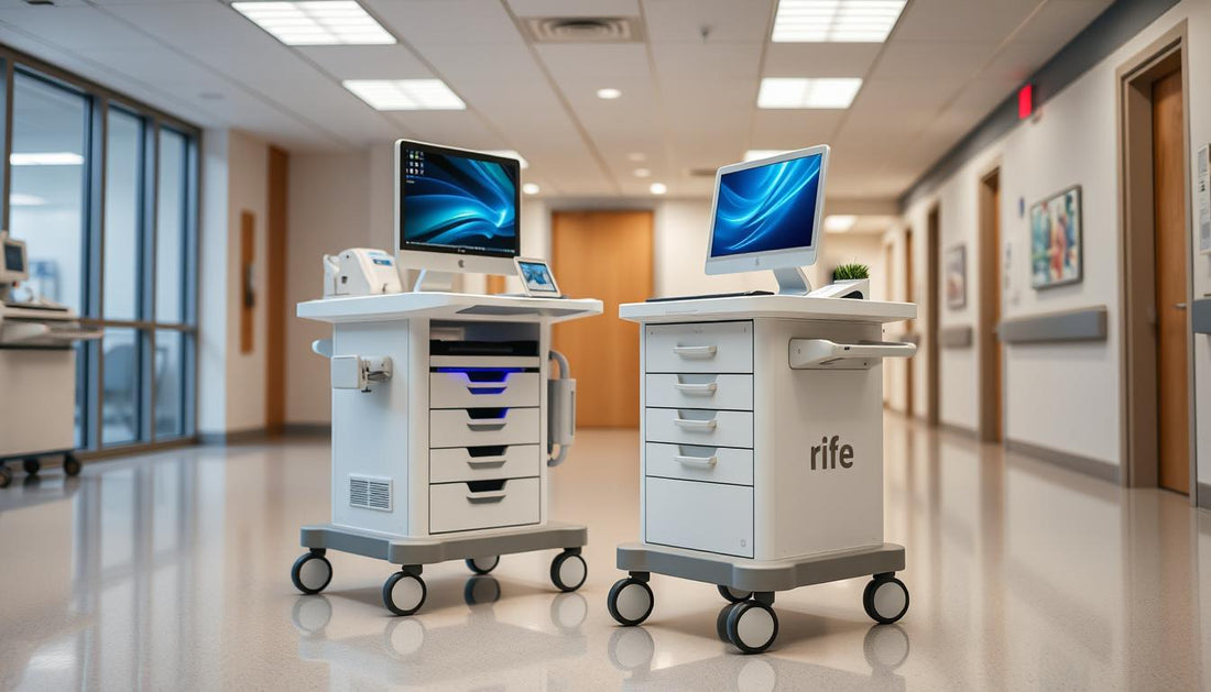 Comprehensive Guide to Medical Carts and Storage Solutions  Medical facilities require efficient and organized solutions to mana - Rife  Medical Furniture