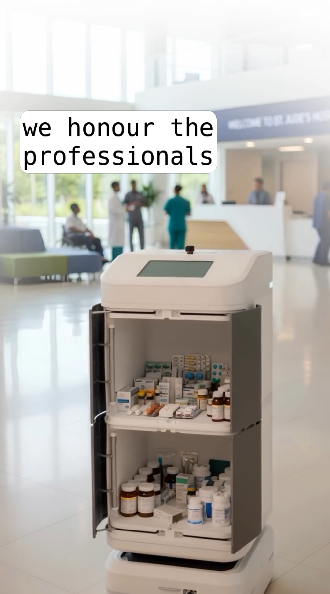 🔧 Behind the Scenes: How Delivery Robots Navigate Busy Hospital Corridors