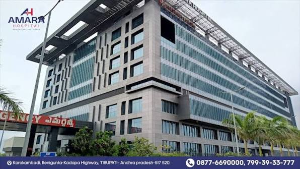 Amara Hospital, Tirupati, Andhra Pradesh — RIFE Medical Furniture Case Study