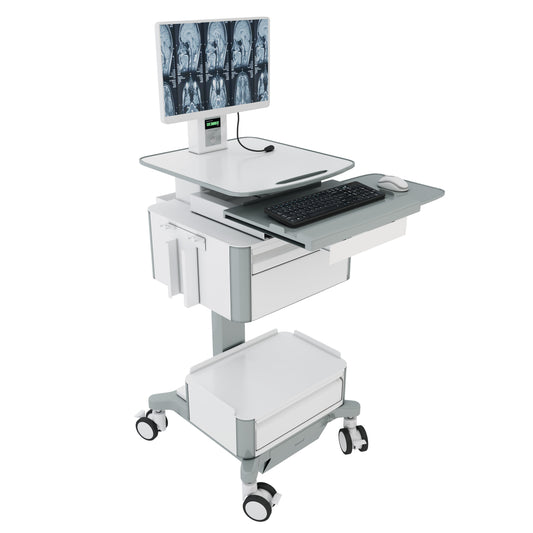 The Benefits of Workstations on Wheels in Healthcare