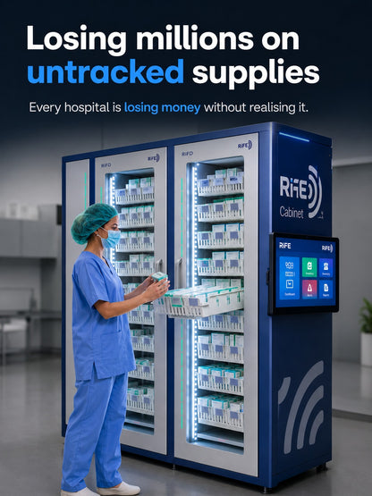 🦷 SmartDent Pro | RFID Smart Dental Inventory Cabinet