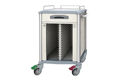 R6 Series Medical Record Trolley - Rife Medical Furniture