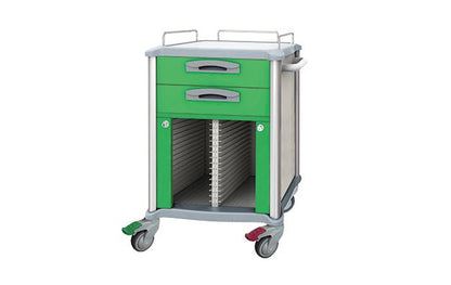 R6 Series Medical Record Trolley - Rife Medical Furniture