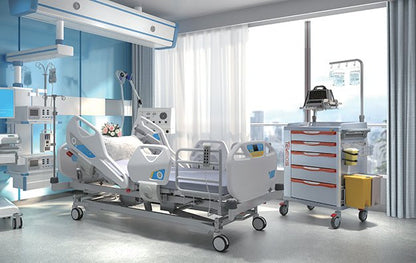 RTELB Series Emergency Trolley - Rife Medical Furniture