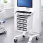 HSM-11 Premium Workstation on Wheels (WOW) - Advanced Medical Cart