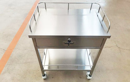 SS Instrument Trolley C - Rife Medical Furniture