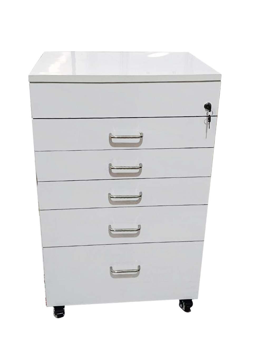 Dental Cabinet Trolley For Instrument Storage Surgery with 5 Drawers